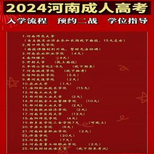 2025河南成人高考2025年非全日制专升本考试招生对象-官方
